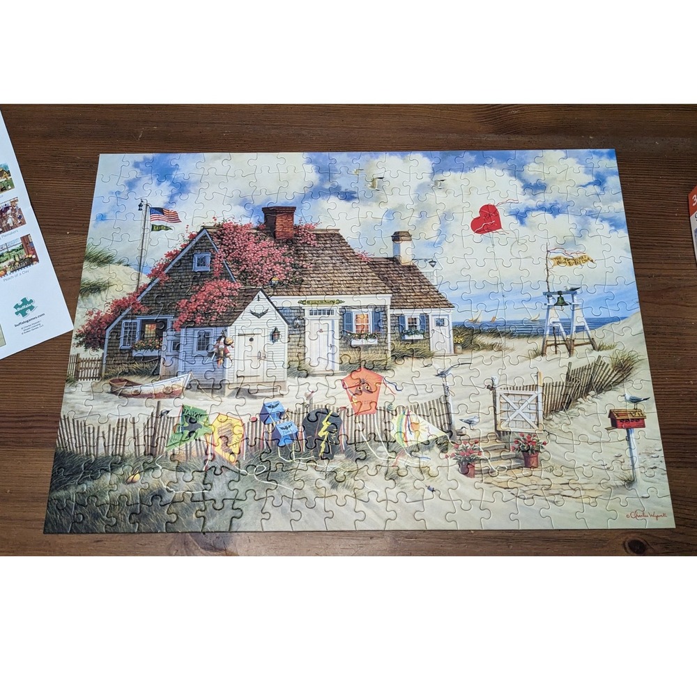 Charles Wysocki Root Beer Break at the Butterfields‎ 300 Piece Puzzle